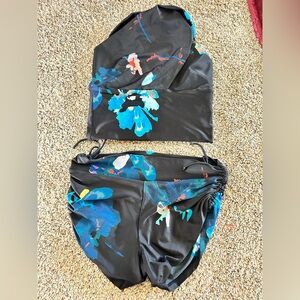 Take It Easy Honey Floral Bikini Set Size M